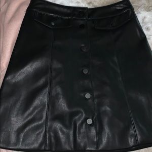 Leather skirt, NEVER WORN!